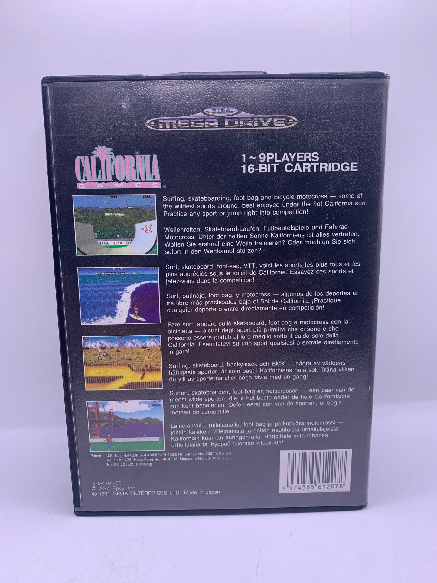 California Games - Sega Mega Drive