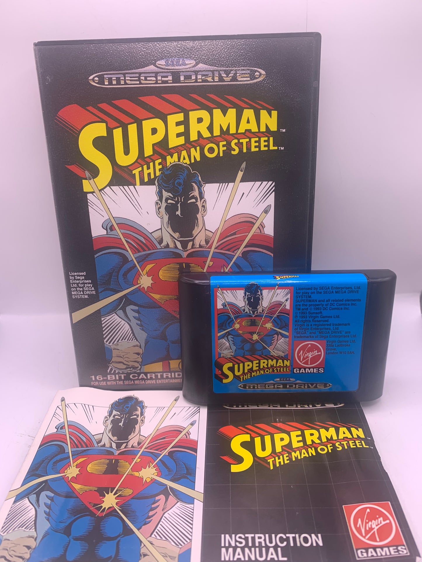 Superman: The Man of Steel - Sega Mega Drive