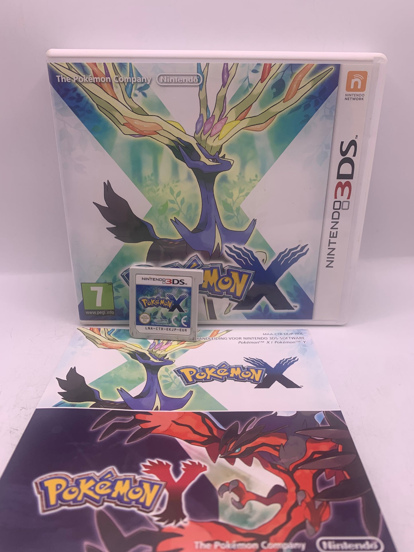 Pokémon X (Cover achter waterschade) – Nintendo 3DS