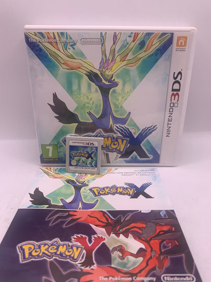 Pokémon X (Cover achter waterschade) – Nintendo 3DS