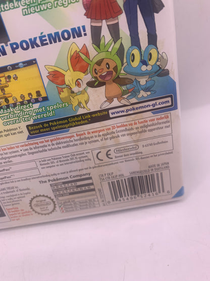 Pokémon X (Cover achter waterschade) – Nintendo 3DS
