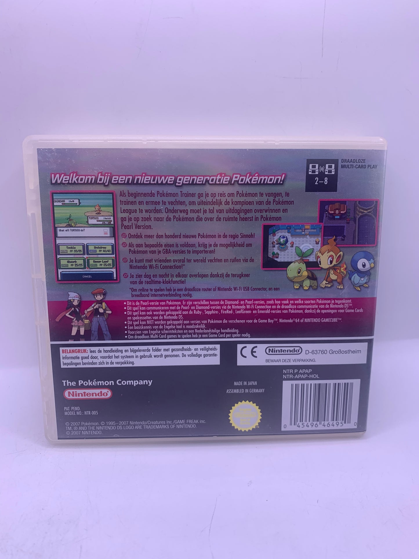 Pokémon Pearl Version (Geen handleiding) - Nintendo DS