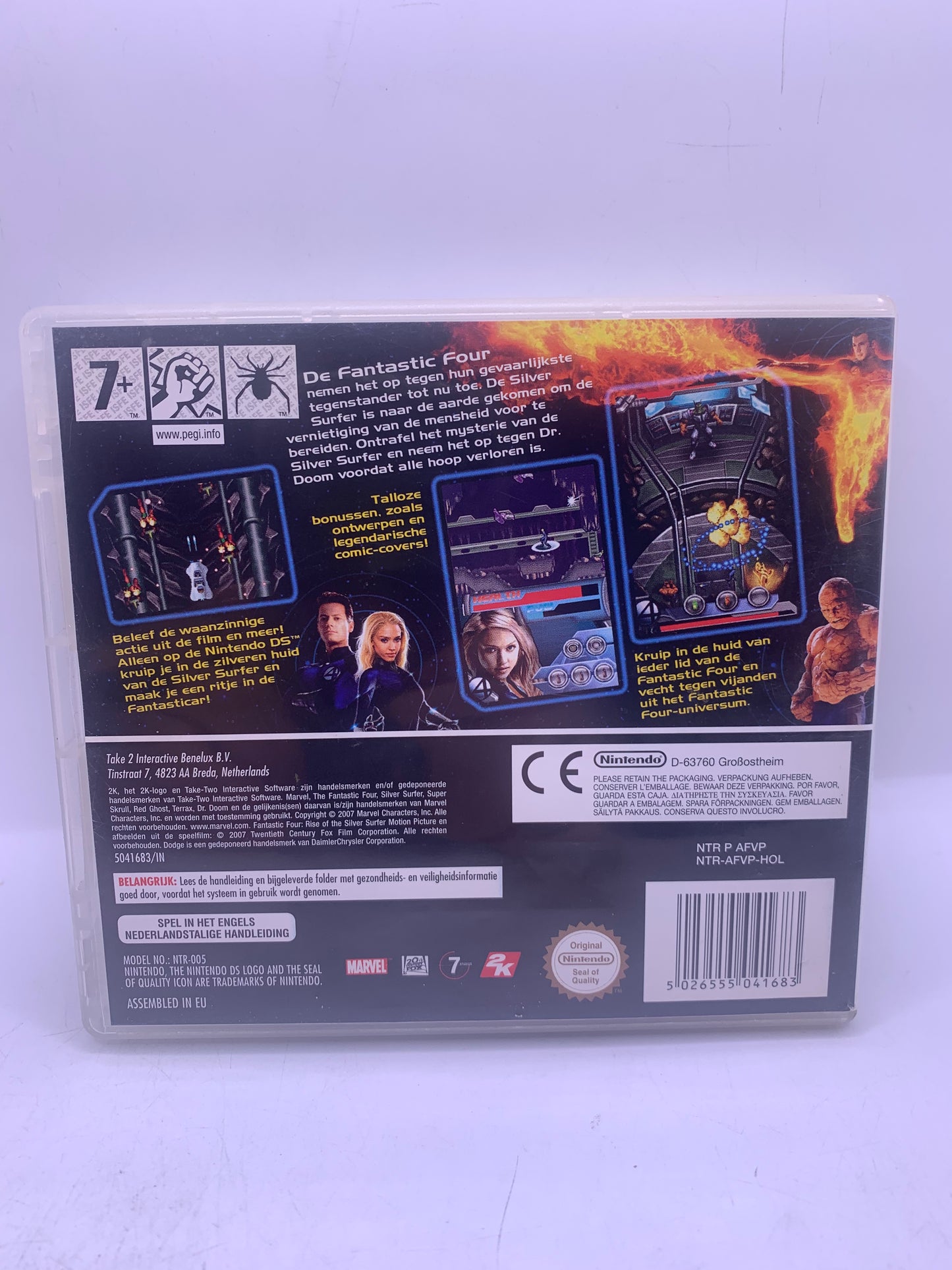 Fantastic Four: Rise of the Silver Surfer - Nintendo DS