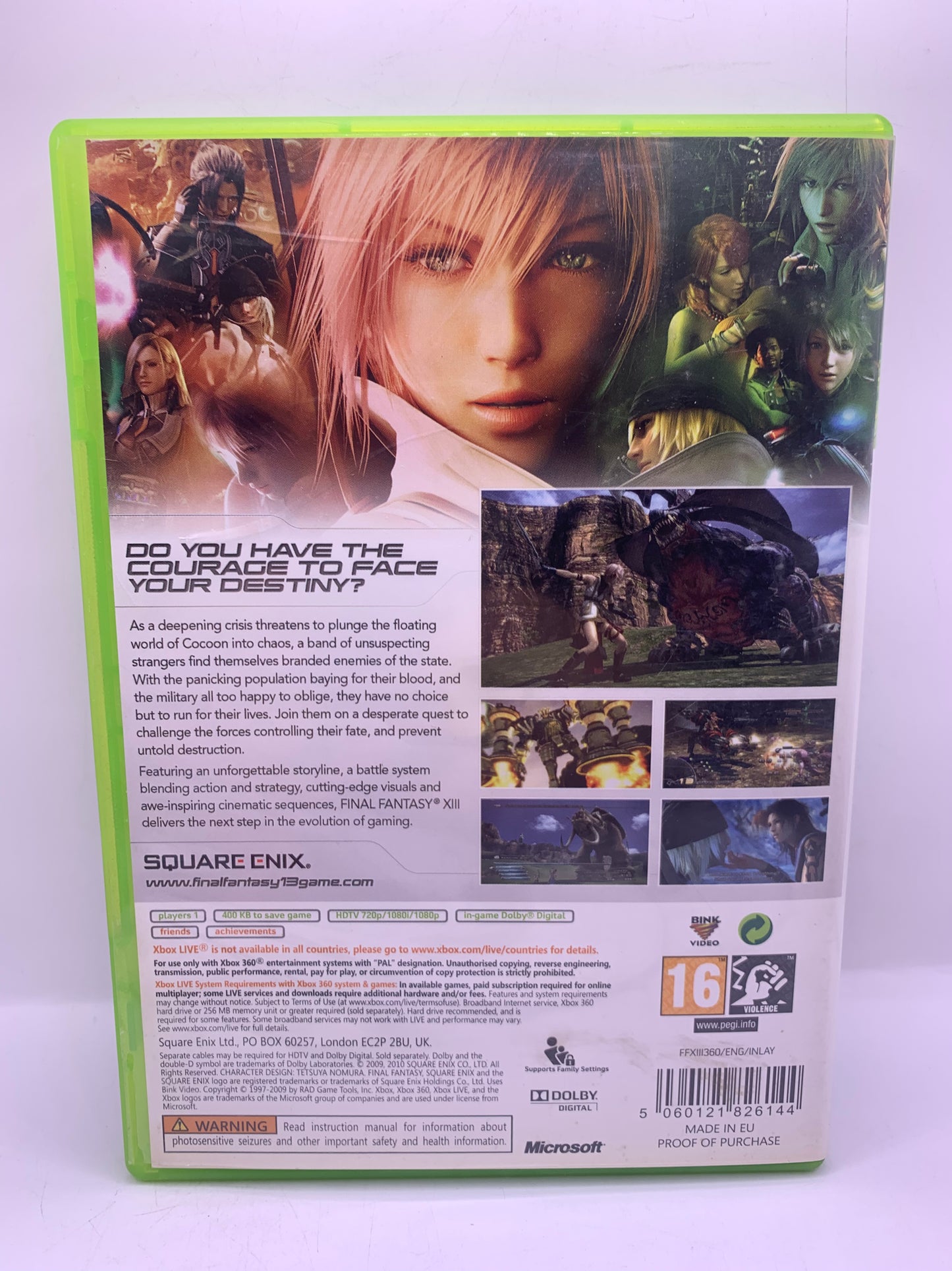 Final Fantasy XIII (EN) - Xbox 360