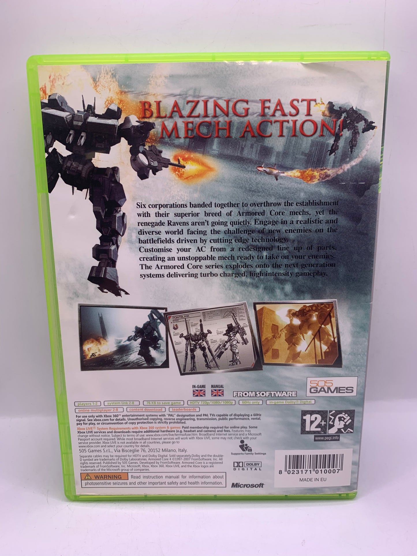 Armored Core 4 (Geen handleiding) - Xbox 360