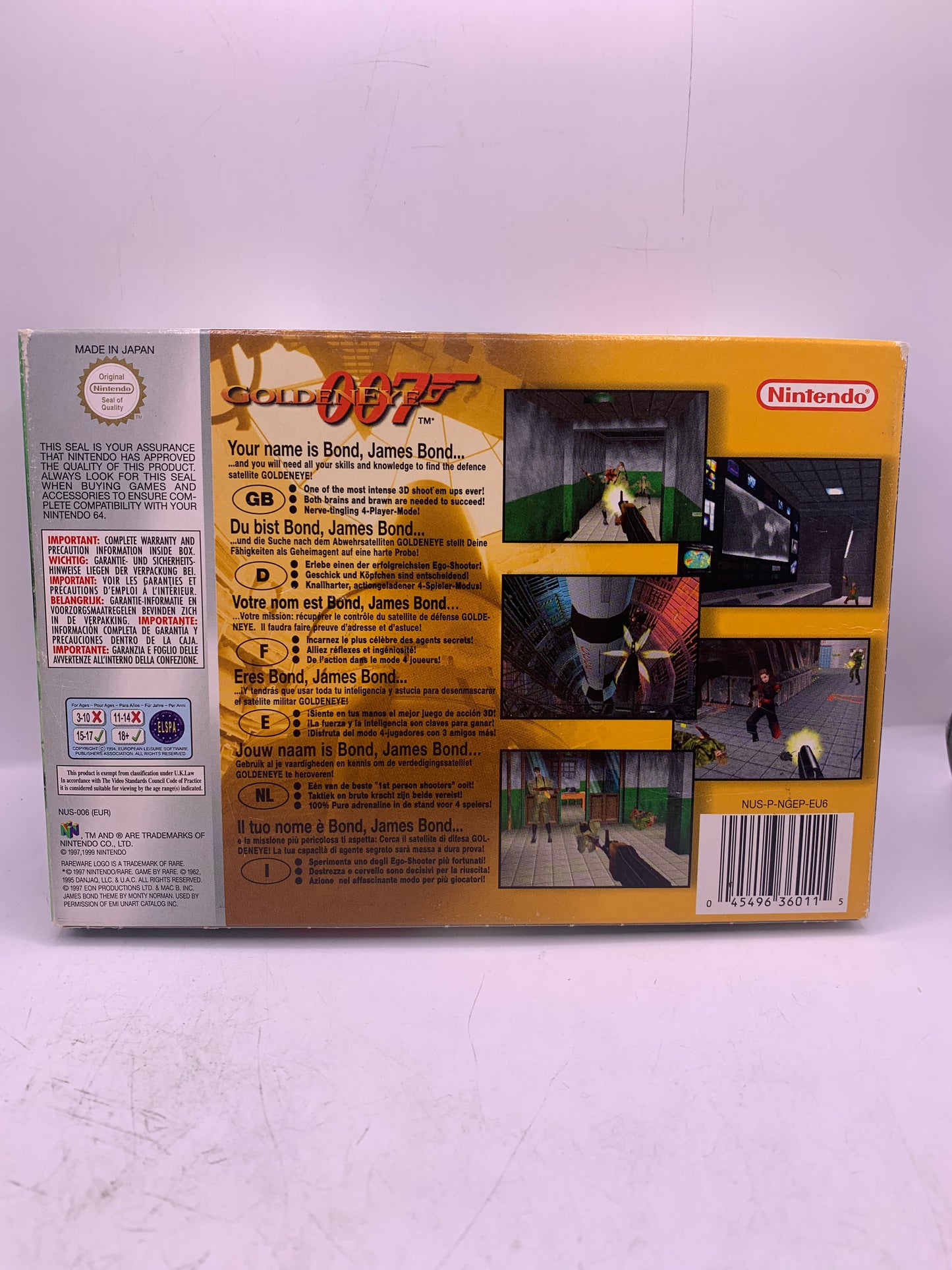 GoldenEye 007 (CIB, Player's choice) - Nintendo 64