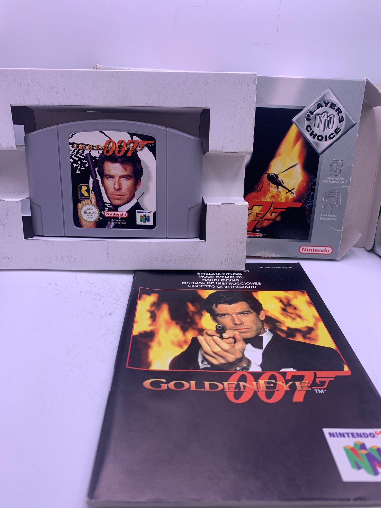 GoldenEye 007 (CIB, Player's choice) - Nintendo 64
