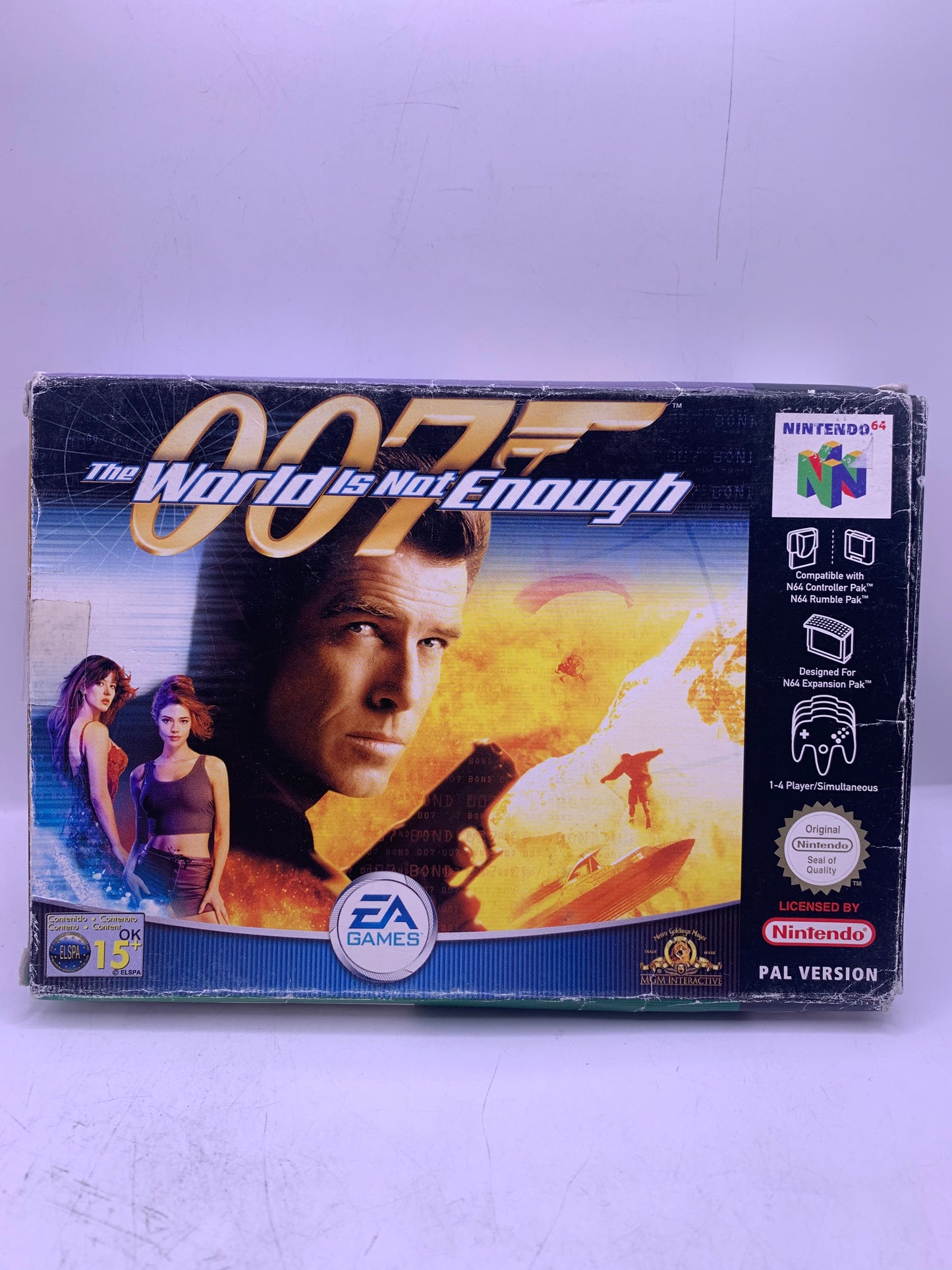 007 The World Is Not Enough (CIB, Case gebruikt) - Nintendo 64
