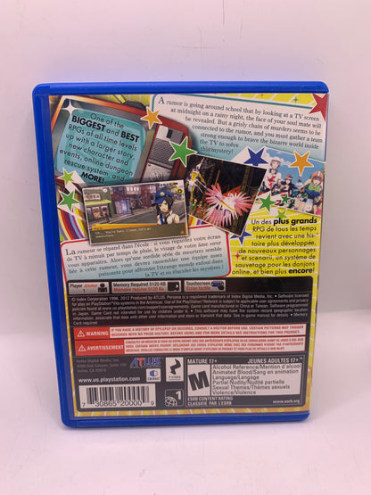 Persona 4 Golden - PS Vita