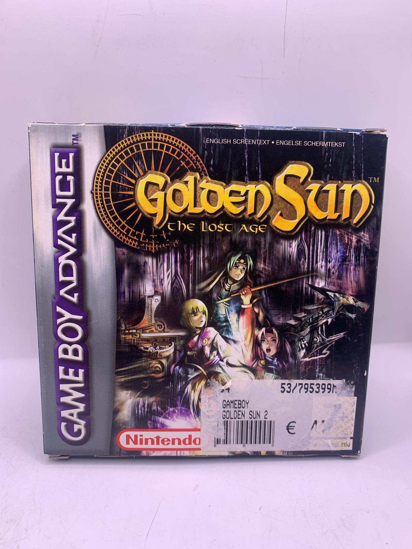 Golden Sun: The Lost Age (CIB, sticker voor) – Game Boy Advance