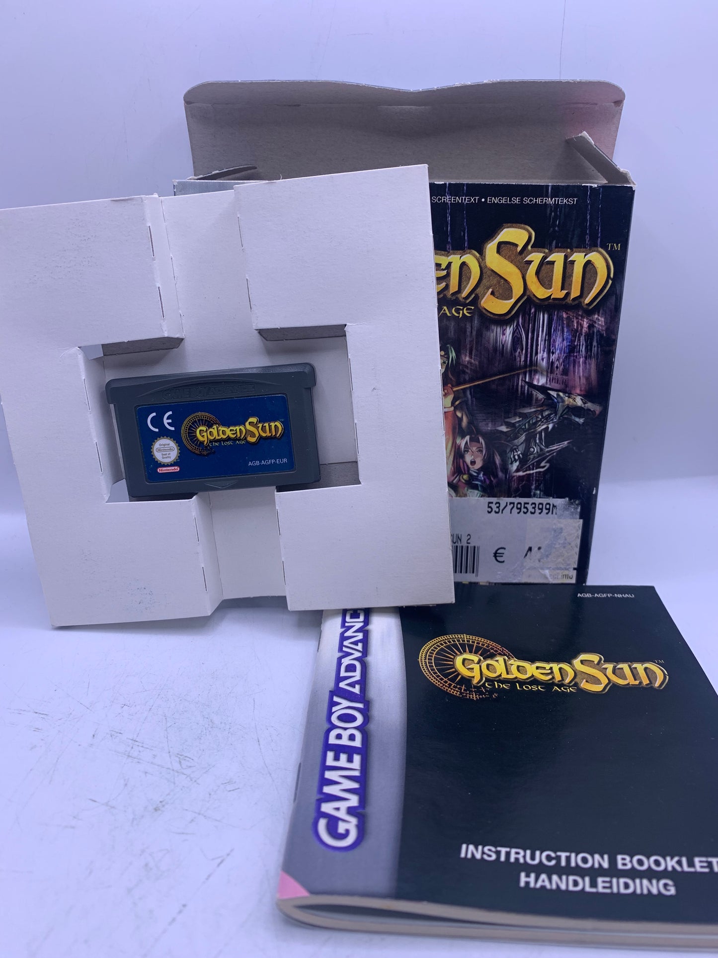 Golden Sun: The Lost Age (CIB, sticker voor) – Game Boy Advance