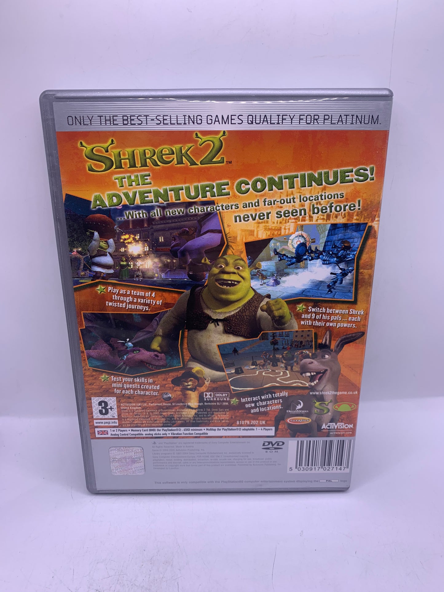 Shrek 2 (Platinum) – PlayStation 2