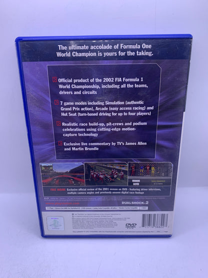 Formula One 2002 (Met Bonus DVD) – Playstation 2
