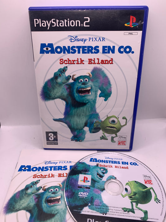 Monsters en Co. Schrik Eiland (Monsters, Inc. Scare Island) - PlayStation 2