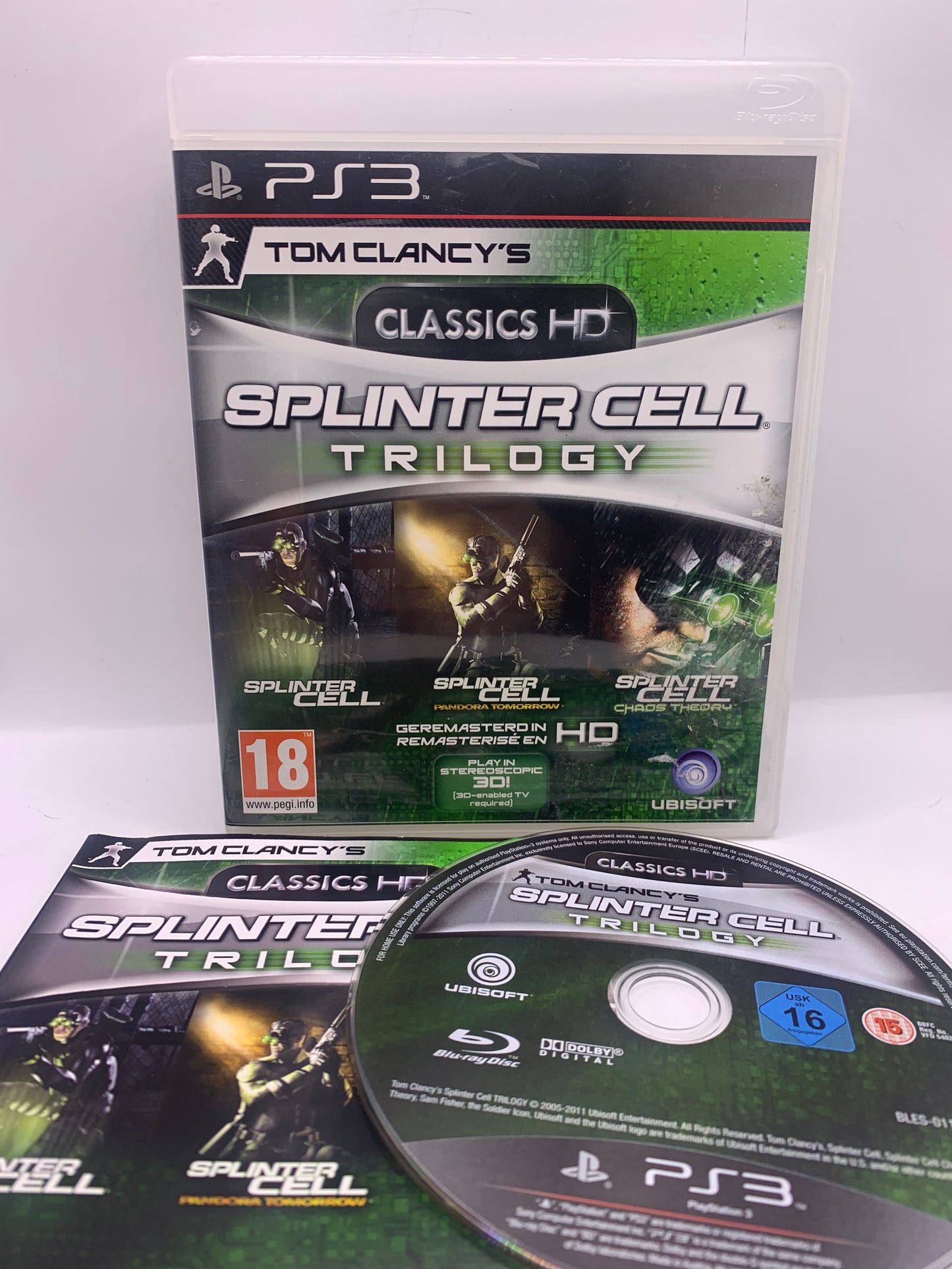 Tom Clancy's Splinter Cell Trilogy - PlayStation 3