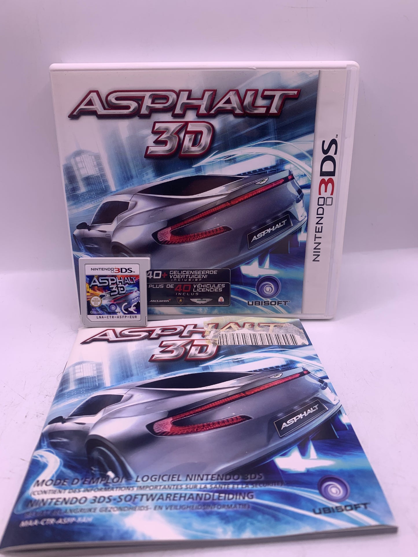 Asphalt 3D (Sticker handleiding) - Nintendo 3DS