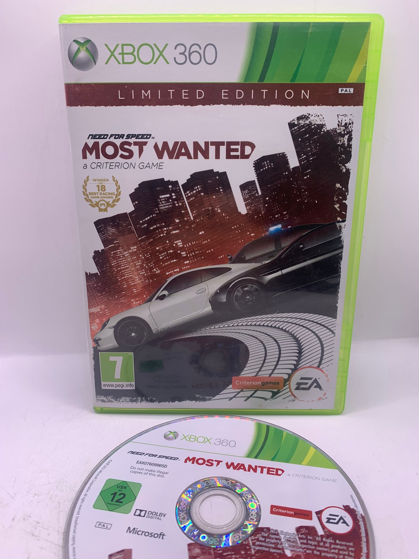 Need for Speed: Most Wanted (2012) (Limited edt, geen DLC) – Xbox 360