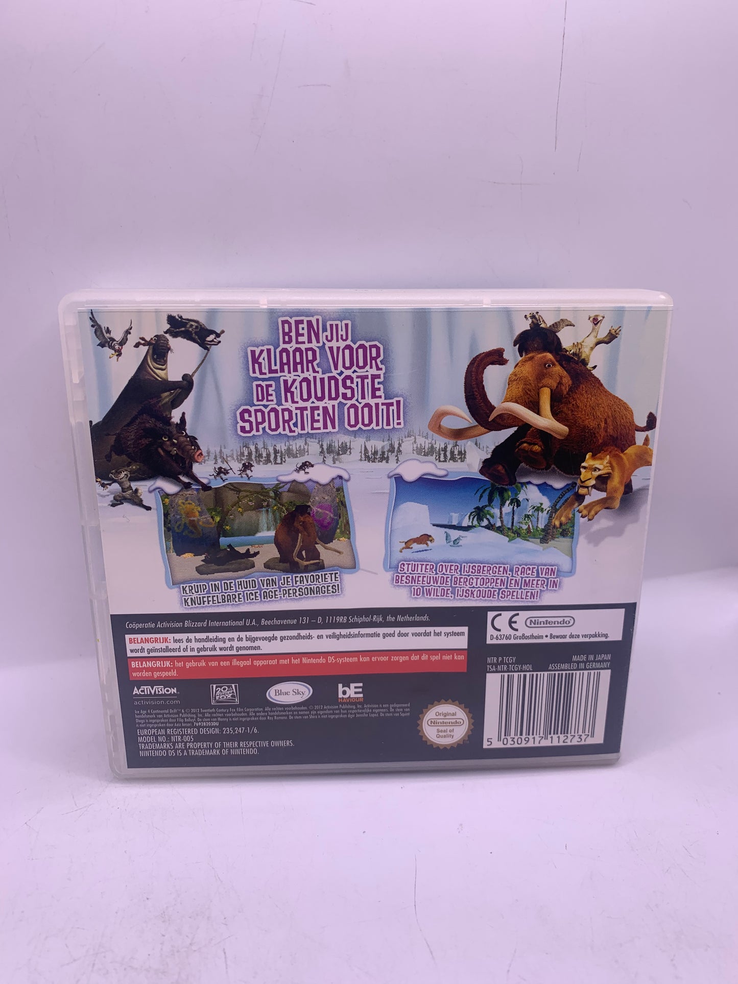 Ice Age 4: Continental Drift - Arctic Games (Sticker handleiding) - Nintendo DS