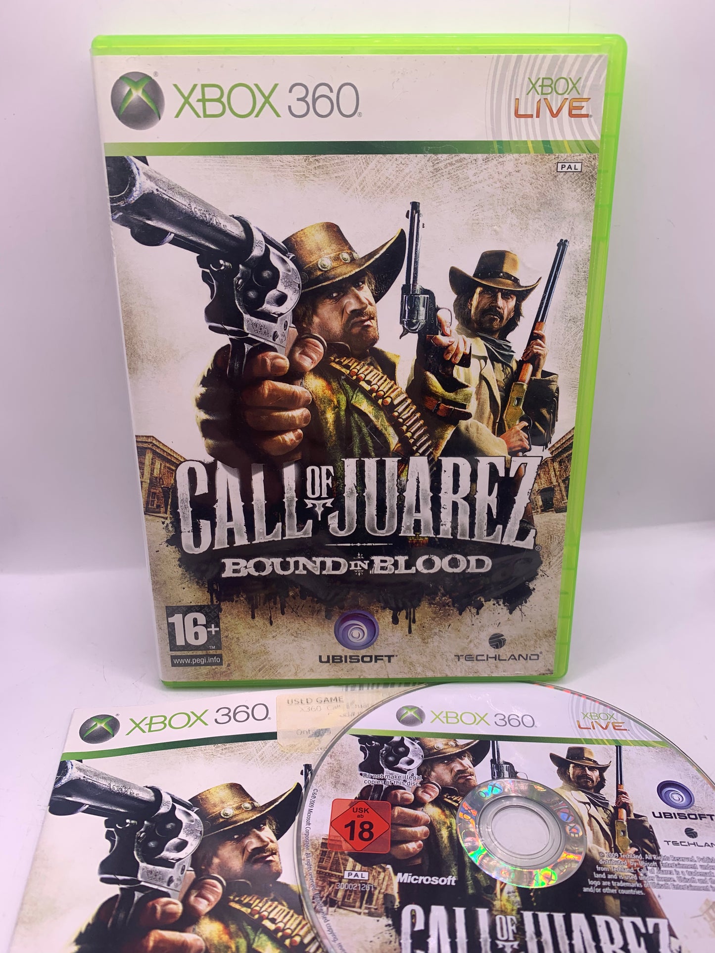Call of Juarez: Bound in Blood (Sticker handleiding) - Xbox 360