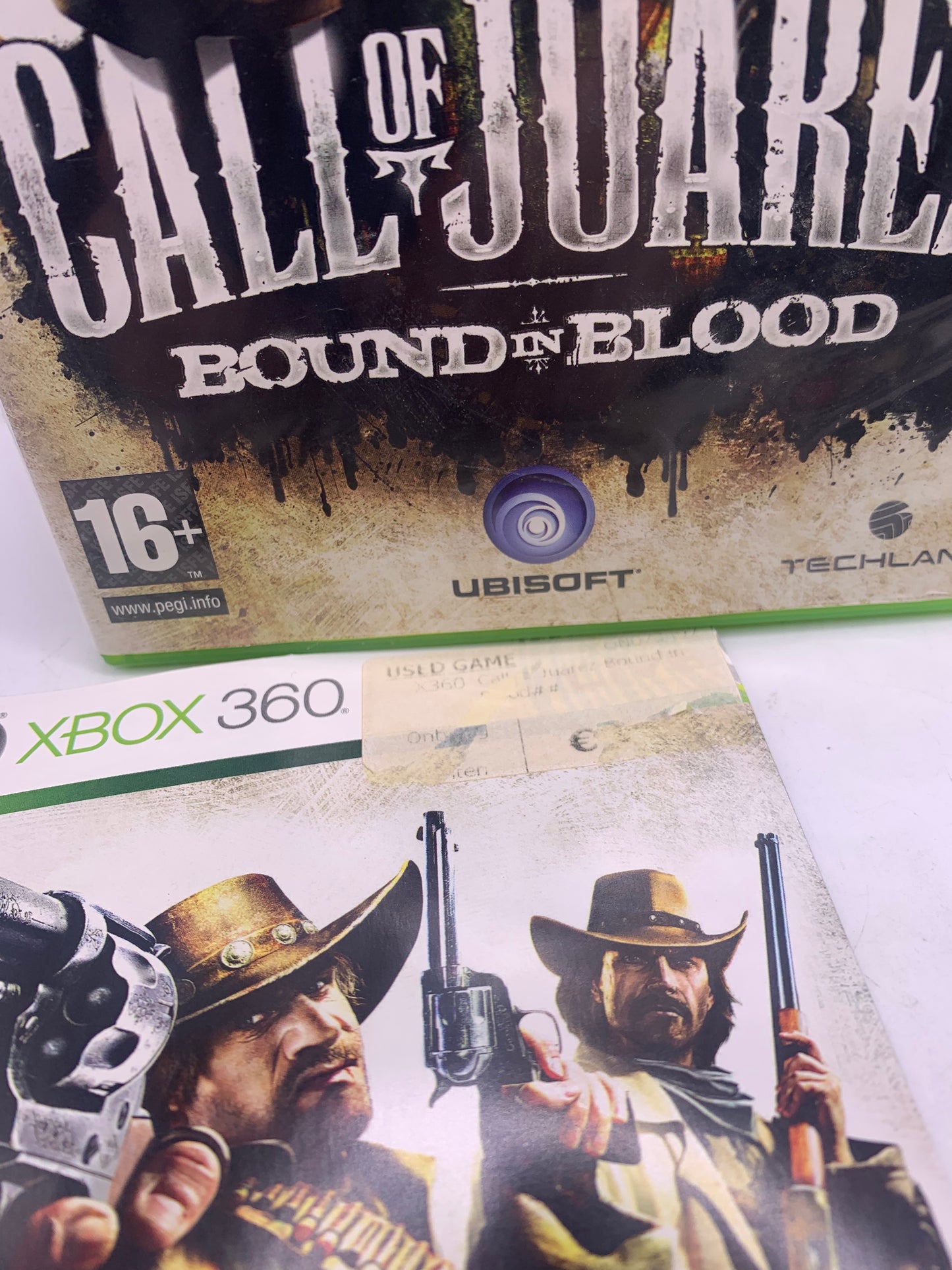 Call of Juarez: Bound in Blood (Sticker handleiding) - Xbox 360