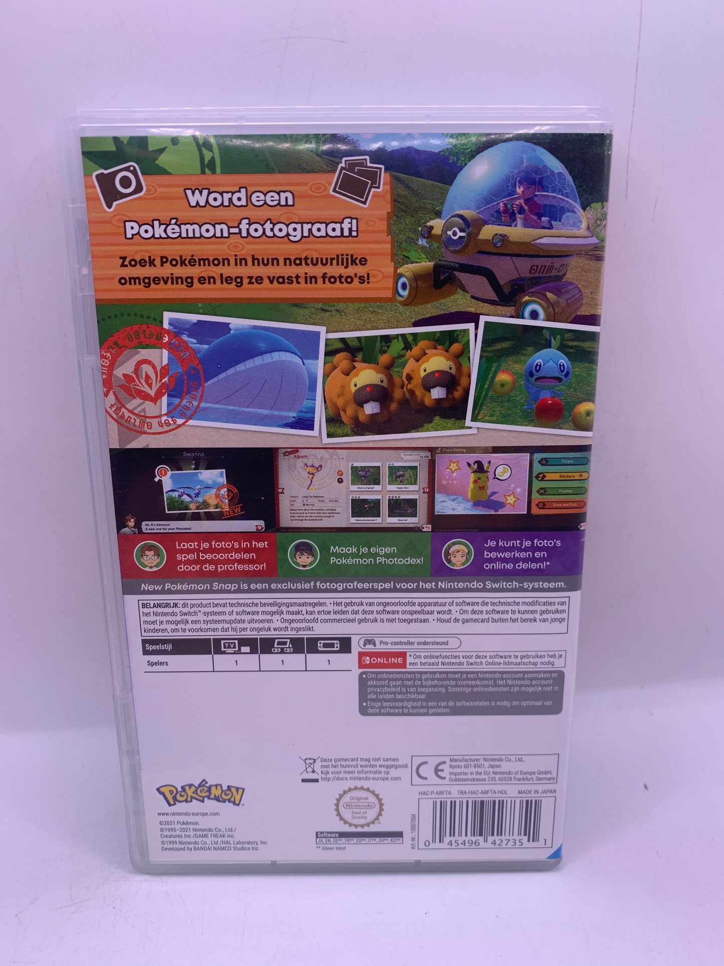 New Pokémon Snap (Cover licht beschadigd) – Nintendo Switch