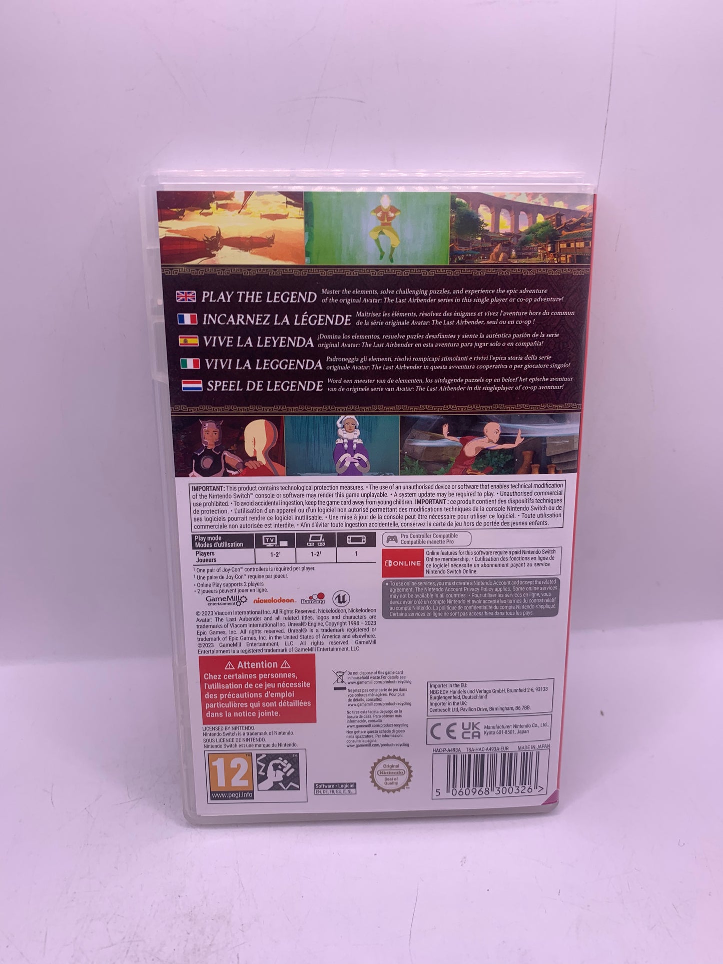 Avatar: The Last Airbender – Quest for Balance - Nintendo Switch