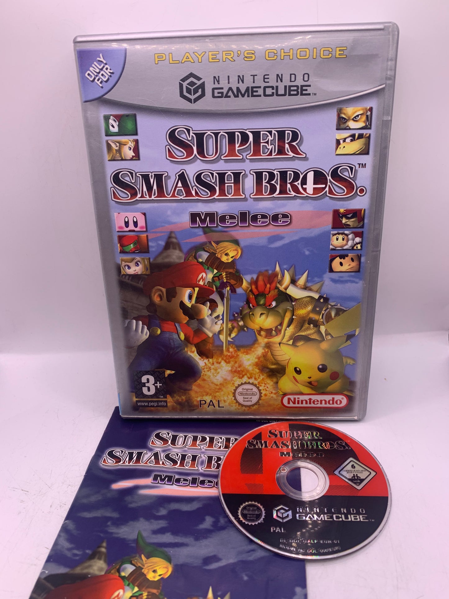 Super Smash Bros. Melee (Player's Choice) – Nintendo GameCube