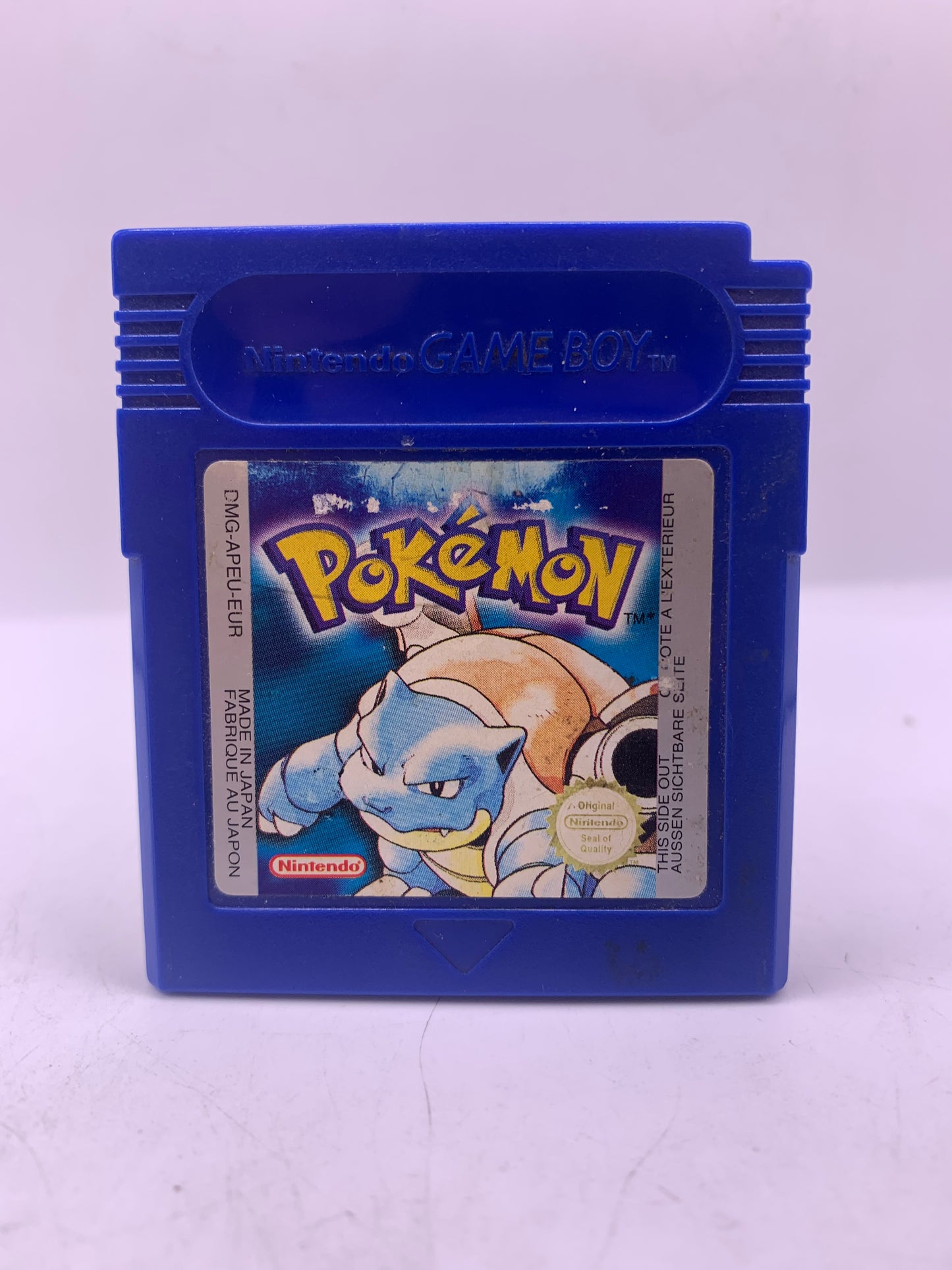 Pokémon Blue Version (Label vervaagd) – Game Boy Classic