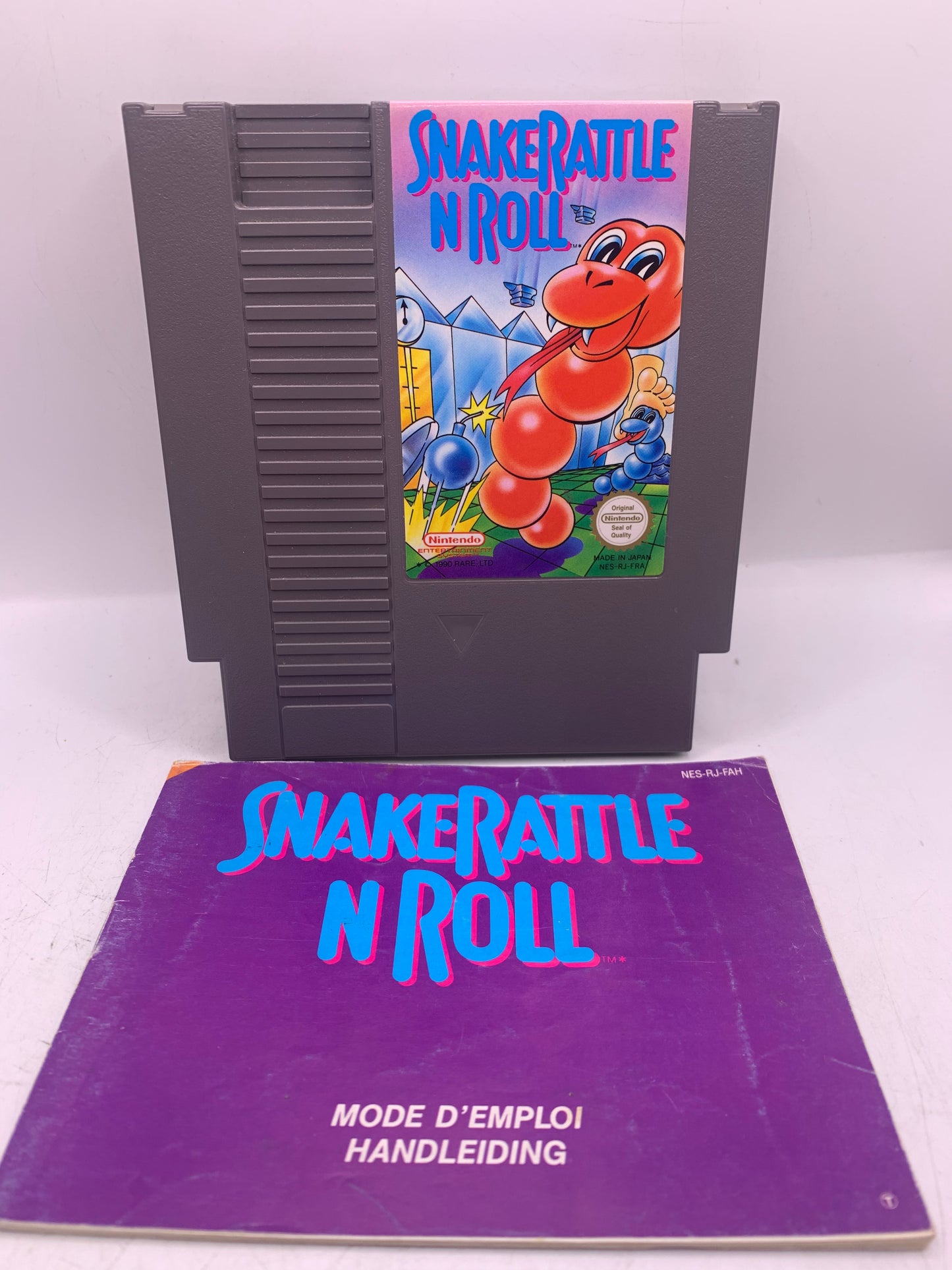 Snake Rattle 'n' Roll (Met handleiding) - NES
