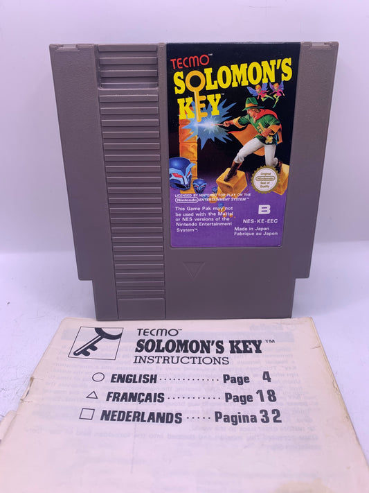 Solomon's Key (Met handleiding) - NES