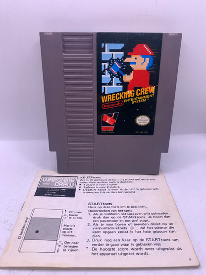 Wrecking Crew (Met handleiding) - NES