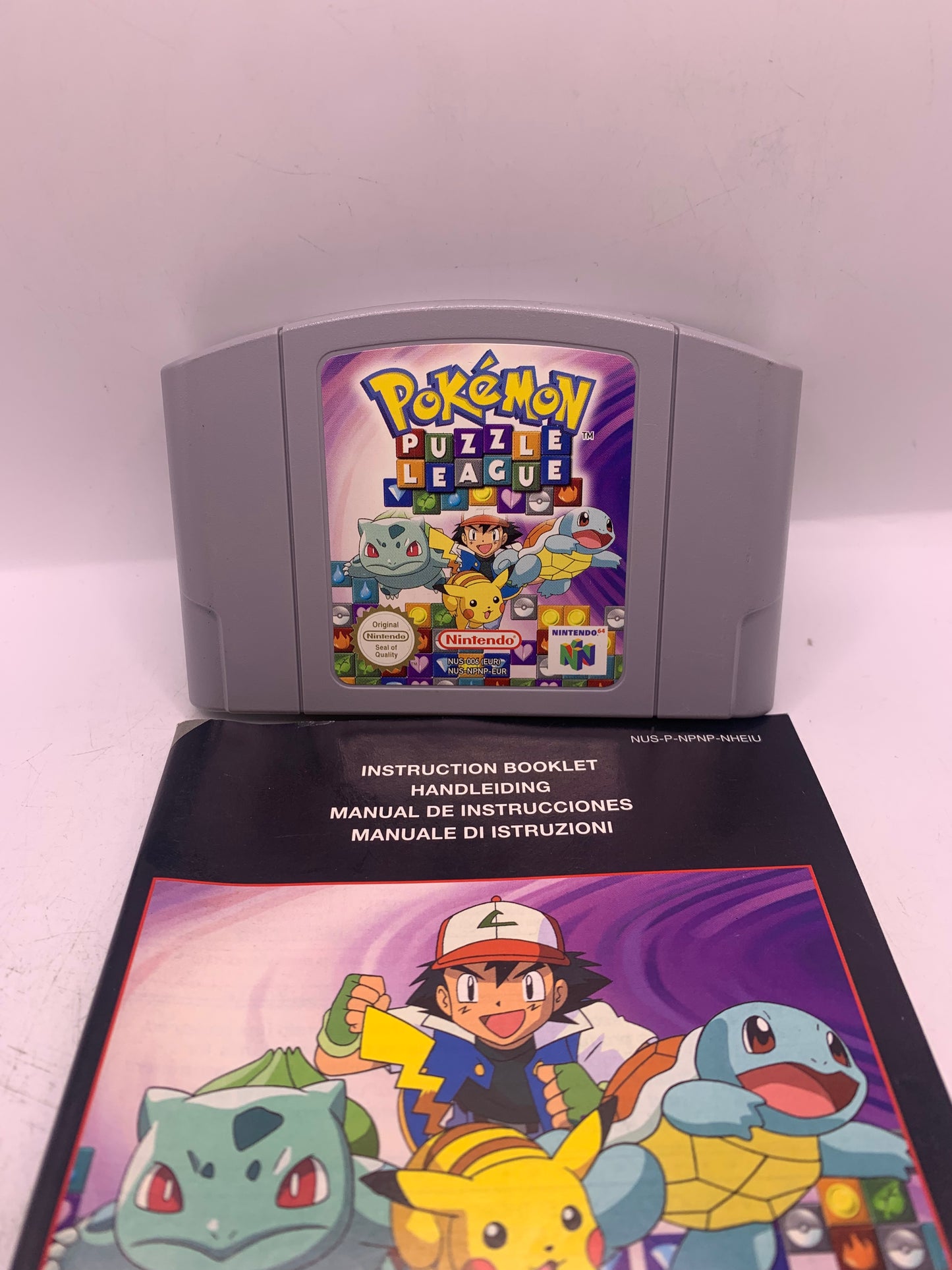 Pokemon Puzzle League (Met handleiding) - Nintendo 64