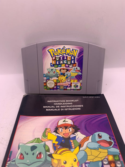 Pokemon Puzzle League (Met handleiding) - Nintendo 64