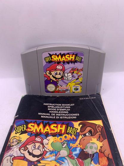 Super Smash Bros. (Met handleiding) – Nintendo 64
