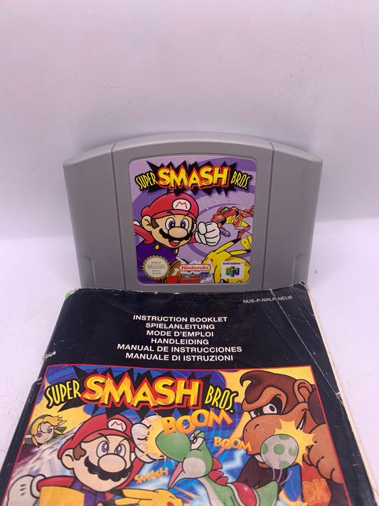 Super Smash Bros. (Met handleiding) – Nintendo 64