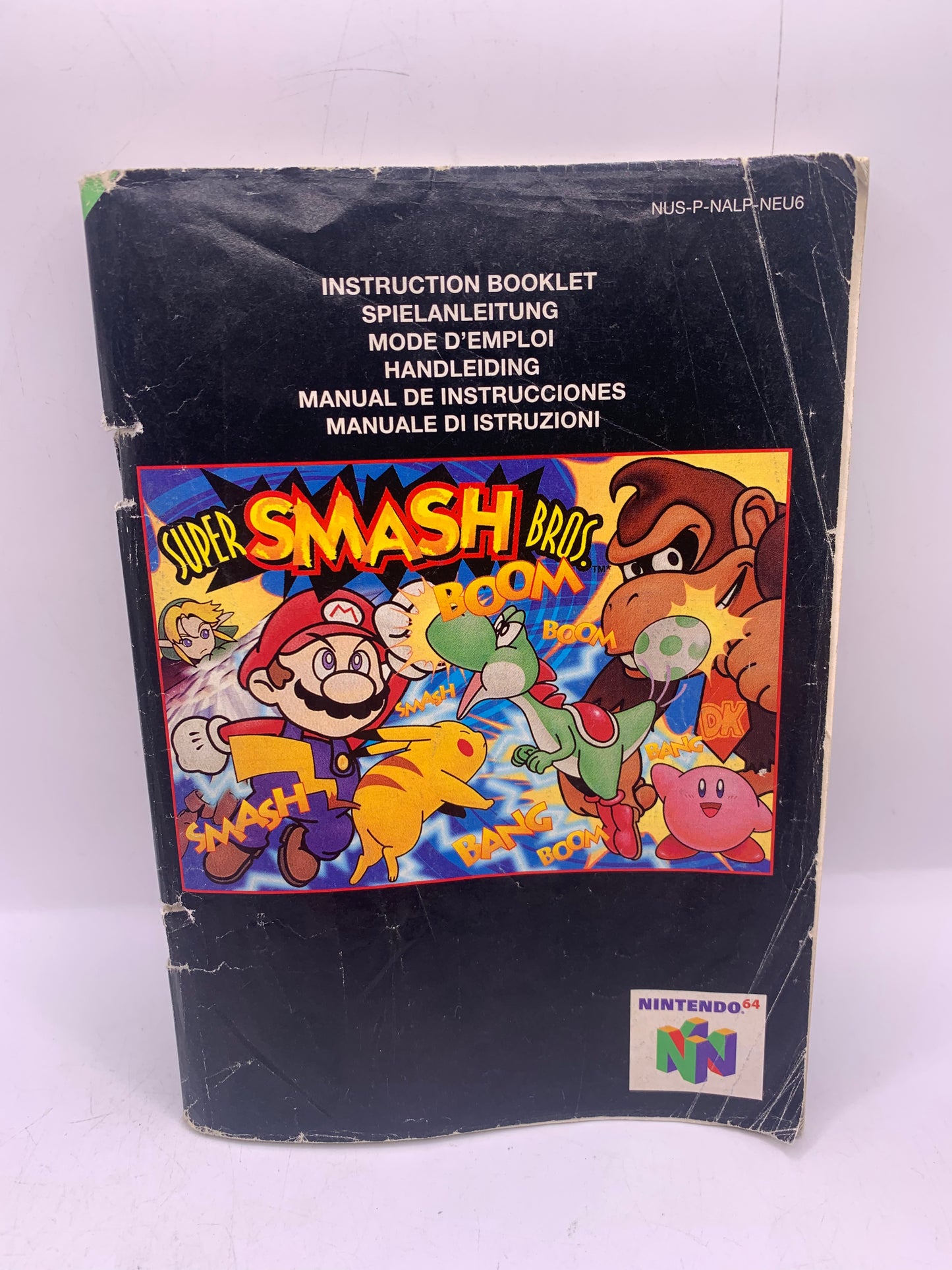 Super Smash Bros. (Met handleiding) – Nintendo 64