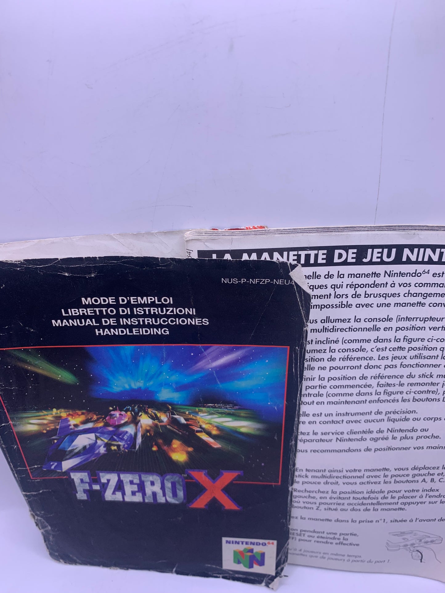 F-Zero X (Met handleiding) – Nintendo 64