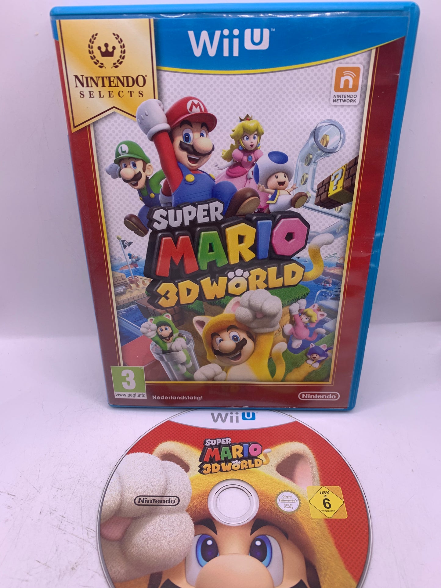 Super Mario 3D World (Nintendo Selects, case licht beschadigd) – Nintendo Wii U