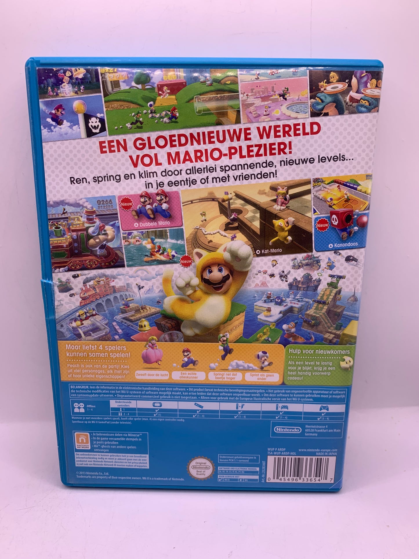 Super Mario 3D World (Nintendo Selects, case licht beschadigd) – Nintendo Wii U