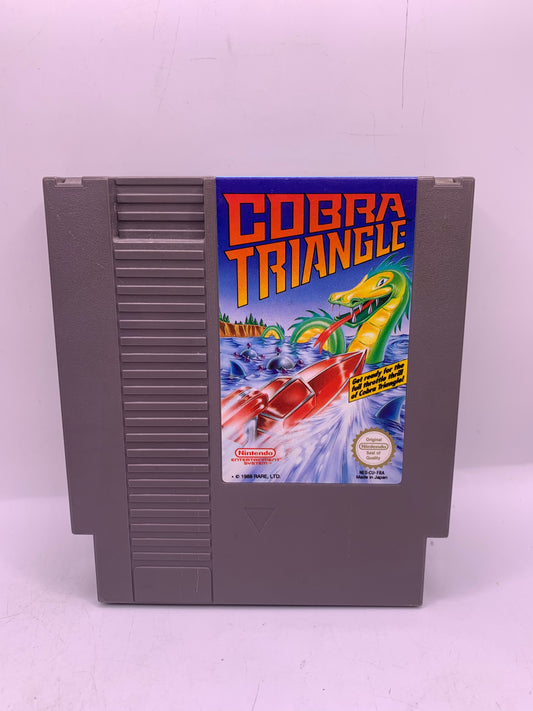 Cobra Triangle (Sticker achter) - NES