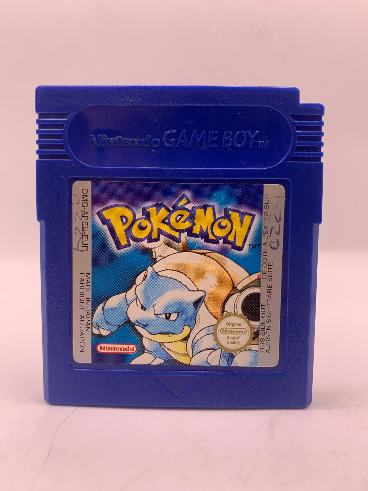Pokémon Blue Version (Op label getekend) – Game Boy Classic