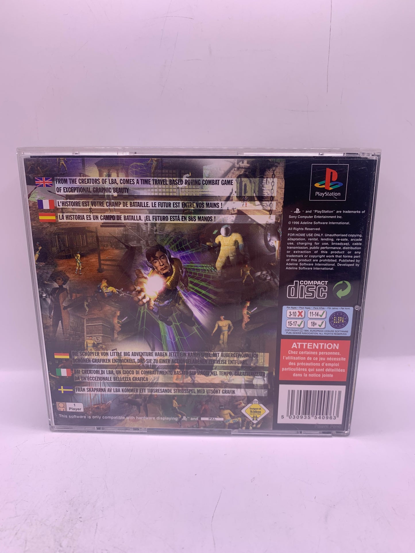 Time Commando - PlayStation