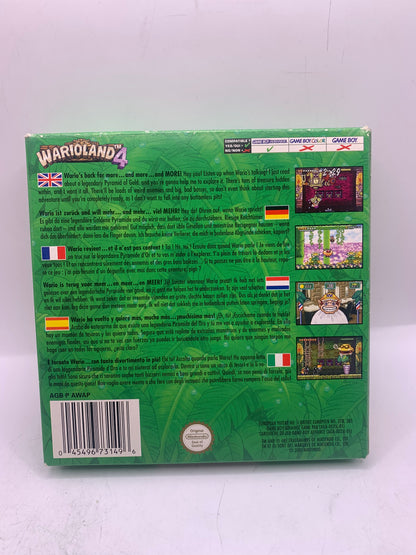 Wario Land 4 (CIB, sticker zijkant) - Game Boy Advance