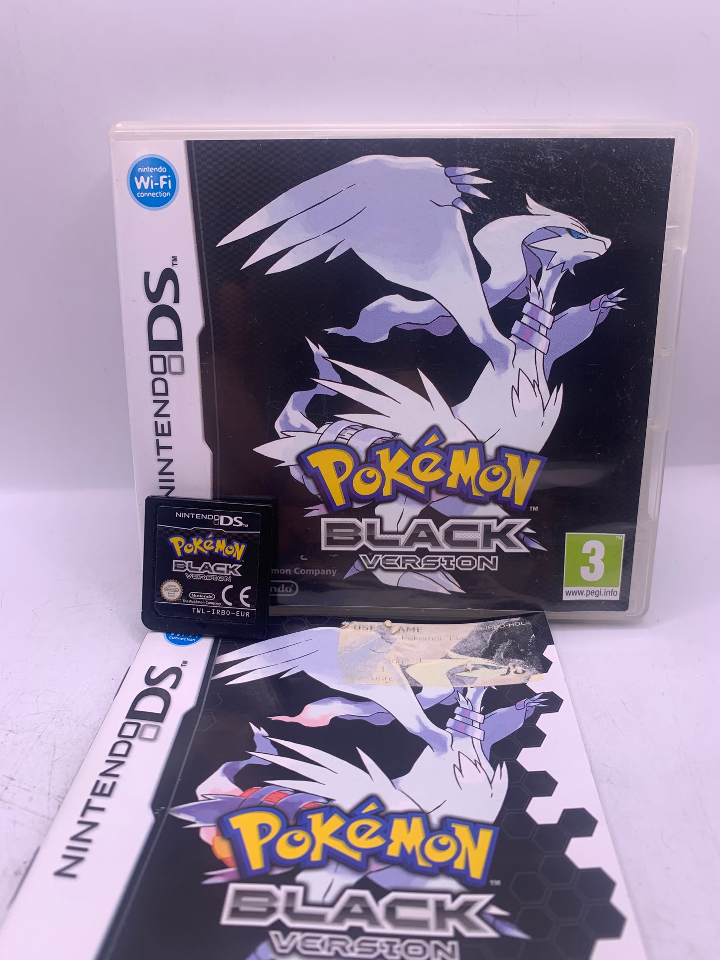 Pokémon Black Version (Sticker op handleiding) – Nintendo DS