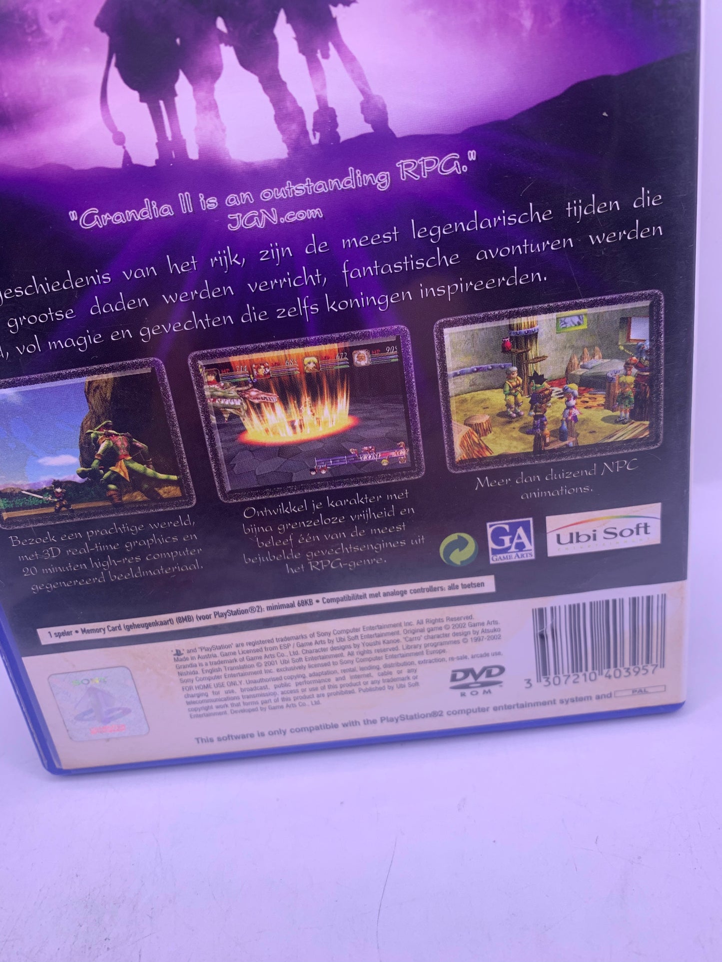 Grandia II (Licht gebruikt) - PlayStation 2