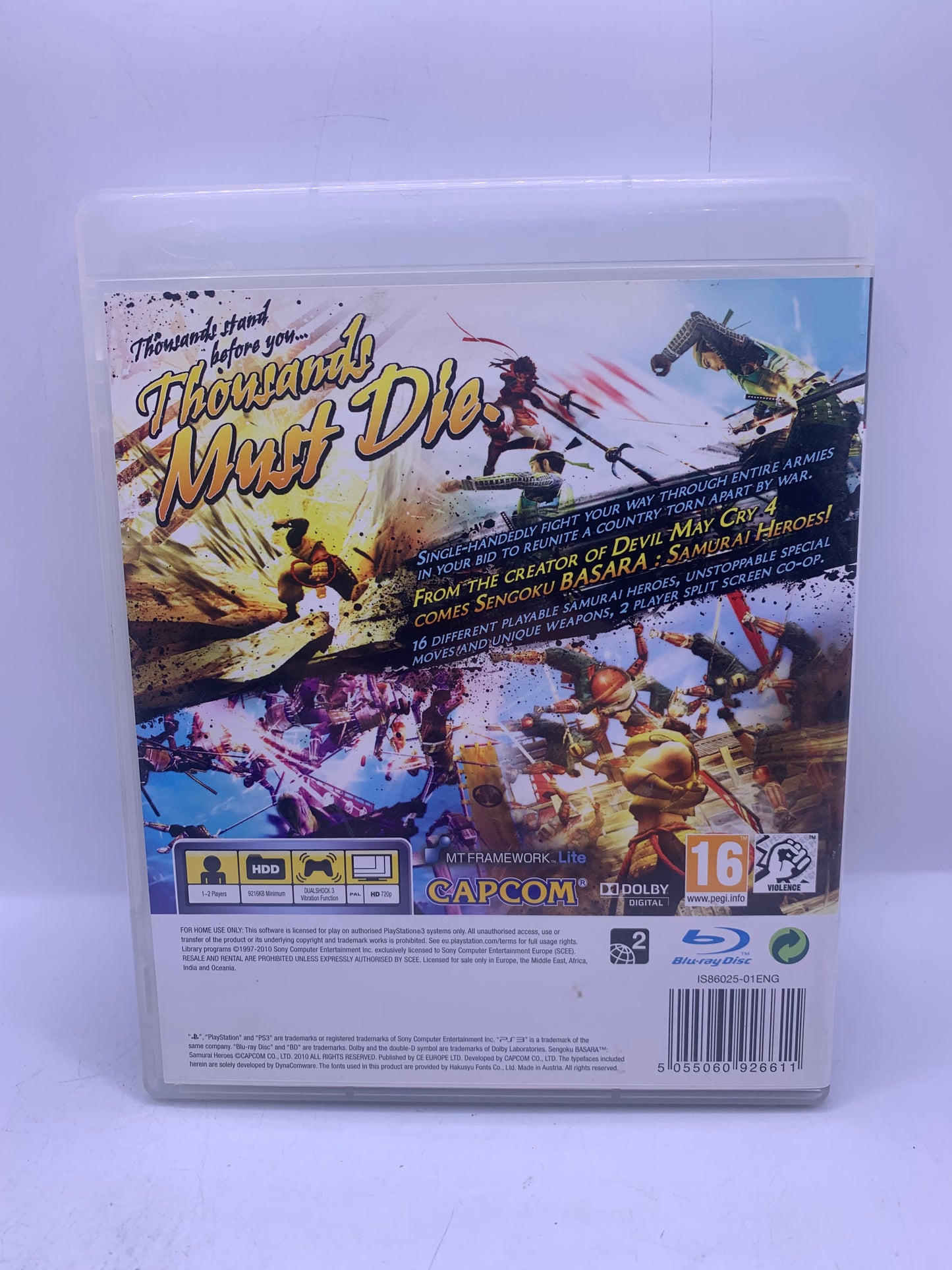 Sengoku Basara: Samurai Heroes - PlayStation 3