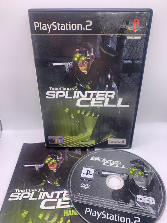 Tom Clancy’s Splinter Cell (Sticker voor) – PlayStation 2