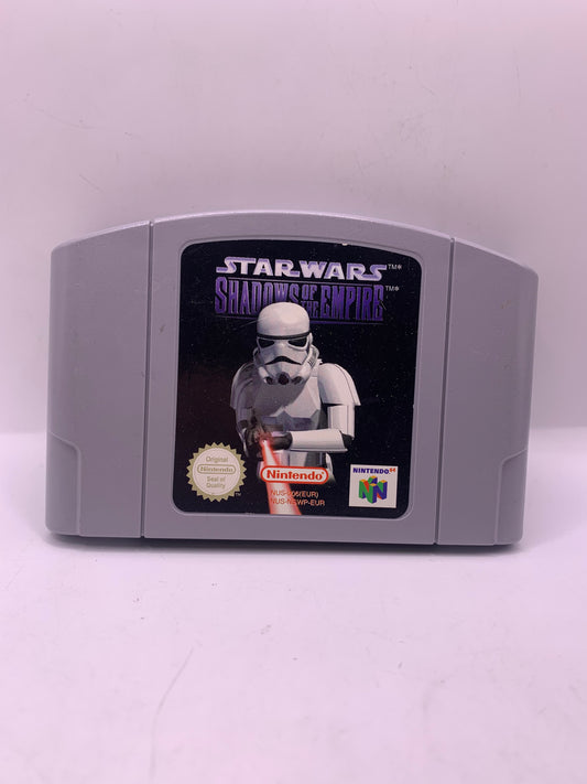 Star Wars: Shadows of the Empire (Sticker achterkant) - Nintendo 64