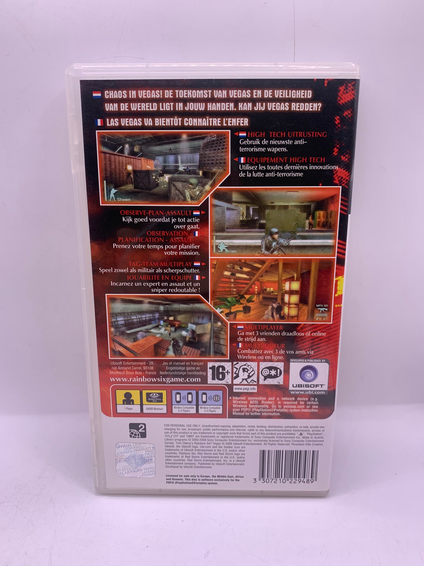 Tom Clancy's Rainbow Six: Vegas - PSP