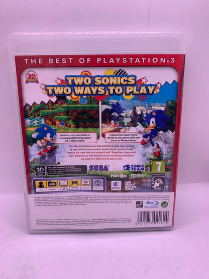 Sonic Generations (Essentials, sticker op handleiding) - PlayStation 3
